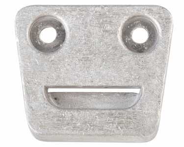 Anode. Alumimum. Transom Plate - 353613 - OE SIE186125A