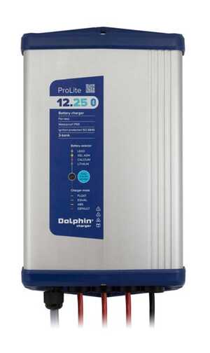 Batteriladdare för marint bruk, Prolite: 12 V / 25 A, Universal - 1763806