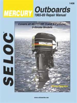 Bok Mercury 65-89, Passar till Mercury