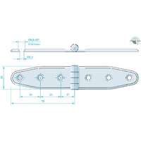 GÅNGJÄRN 156X30MM RF - 259139 - OE 441136
