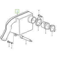 LUFTFILTER - 255164 - OE 3809924