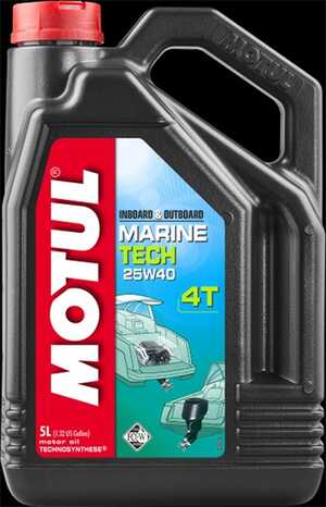 Motorolja Motul Marine Tech 4T 25W-40, 5L - 1881594