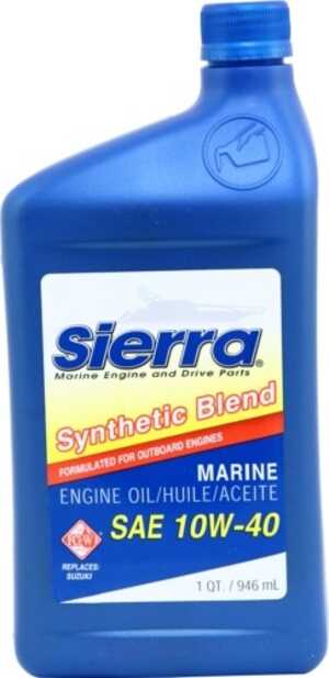 Olja 4t delsyntet, 10W-40 quart - 355090 - OE SIE1895512