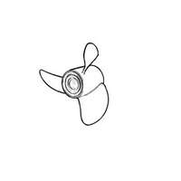 PROPELLER B6 FRÄMRE - 275912 - OE 854827