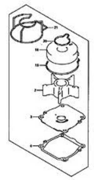 REPSATS VATTENPUMP - 243228 - OE 17400-92J00