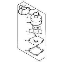REPSATS VATTENPUMP - 243228 - OE 17400-92J00